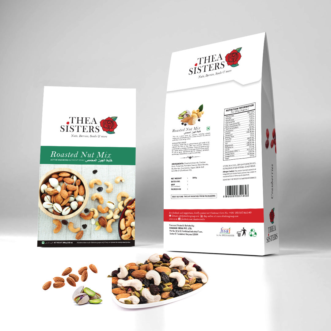 Thea Sisters Roasted Nut Mix 200g