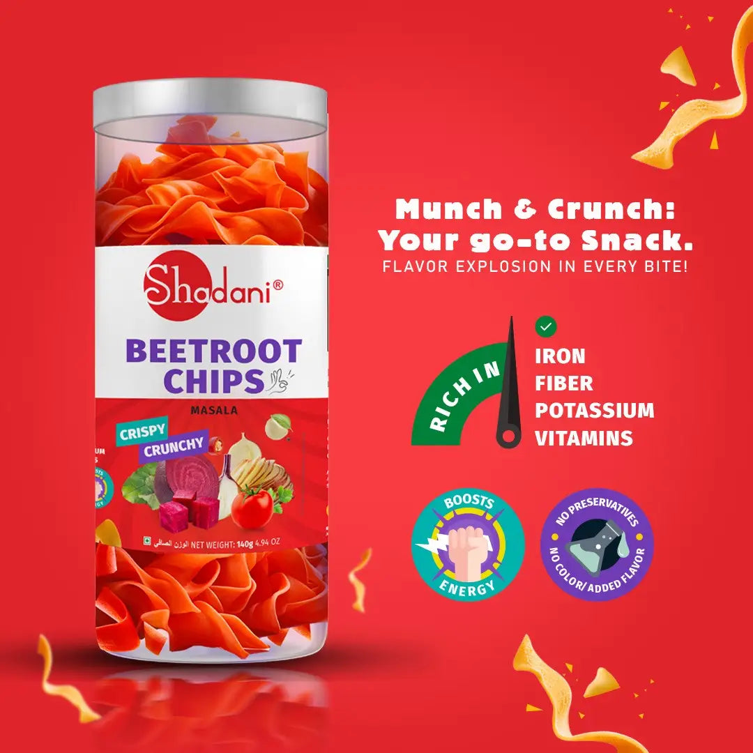Beetroot Chips Masala