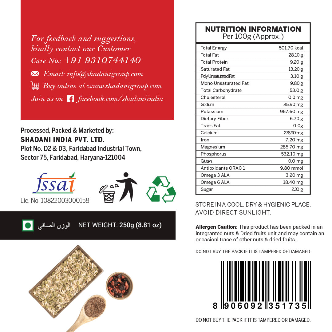Thea Sisters Seeds & Berries 250g