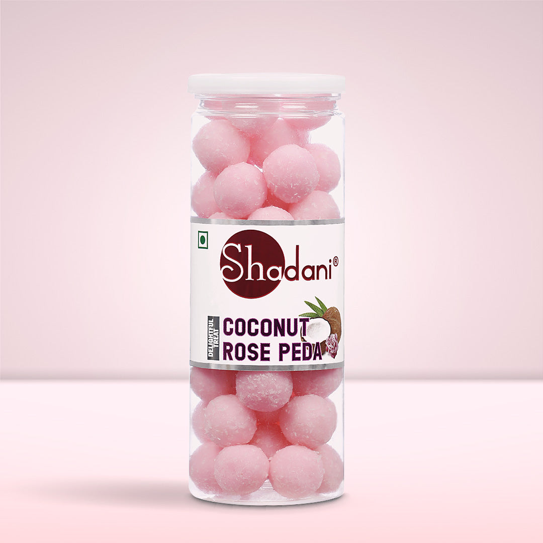 Shadani Coconut Rose Peda 200g