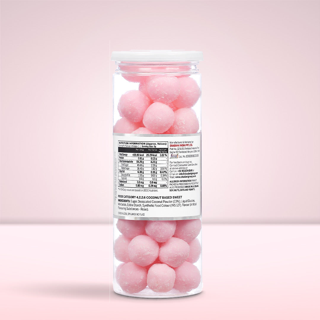 Shadani Coconut Rose Peda 200g