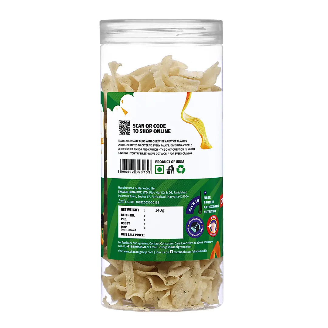 Oats Chips Cream and Onion