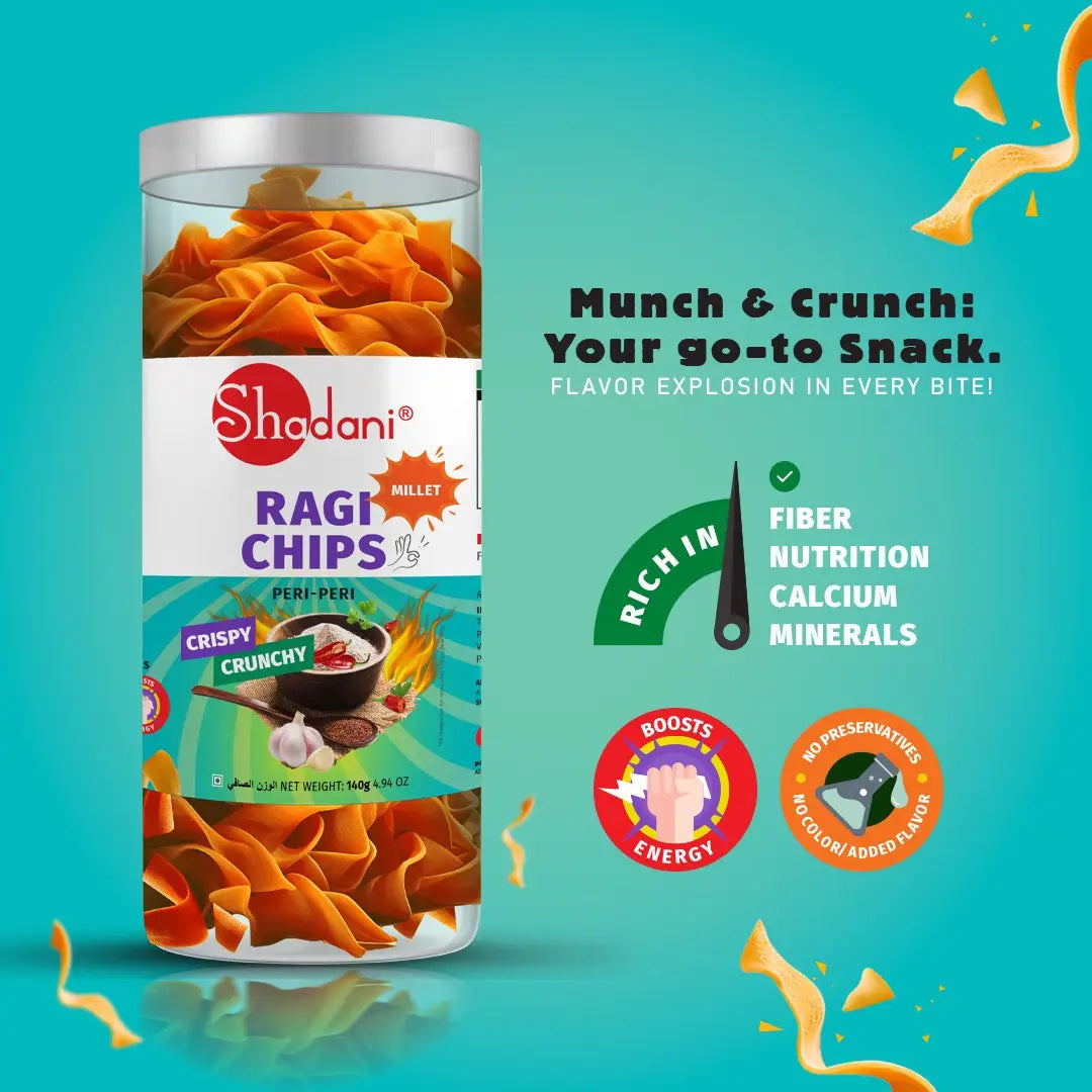 Ragi Chips Peri Peri