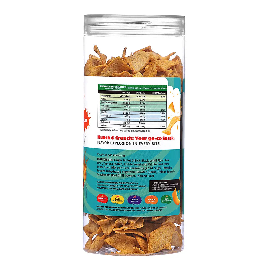 Ragi Chips Peri Peri