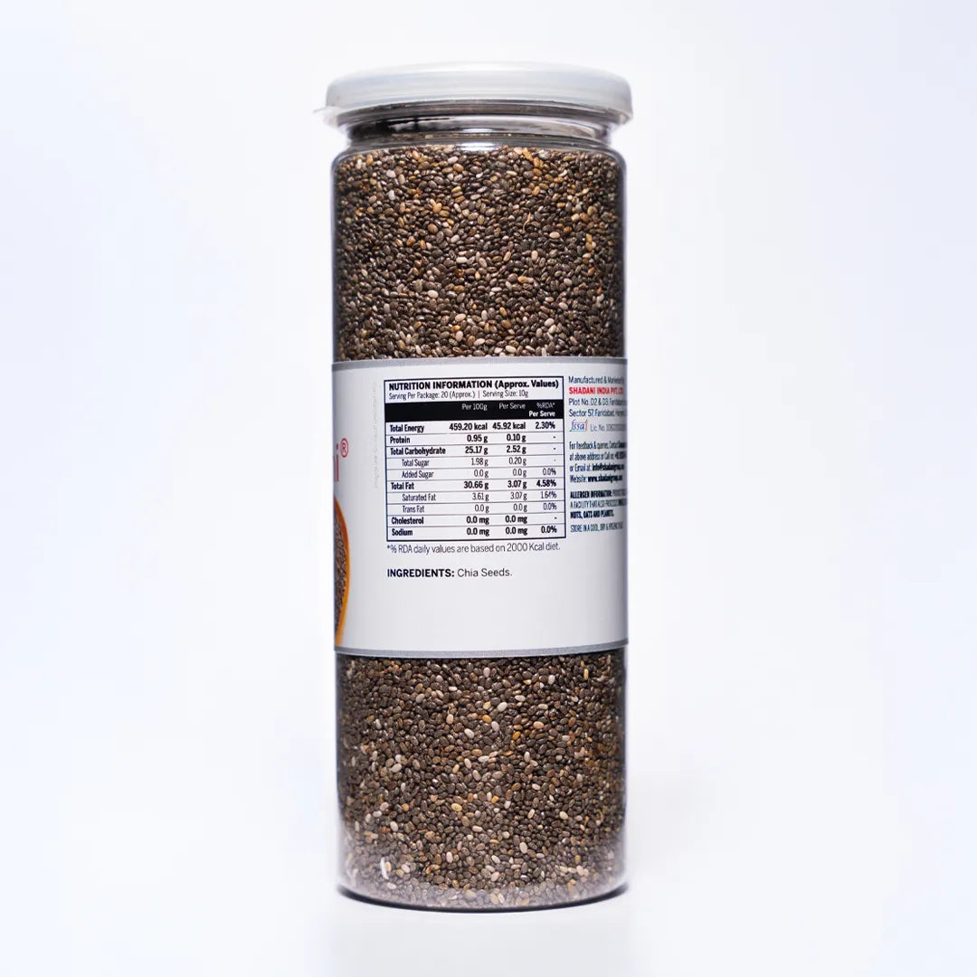 Shadani Chia Seeds 200g