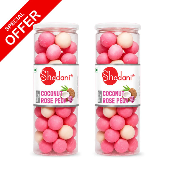 Coconut Rose Peda (200g)