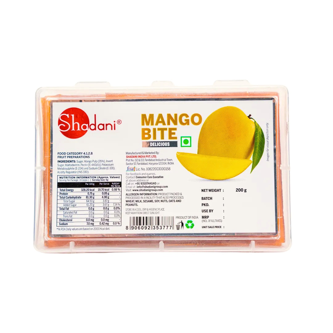 Mango Bite Box 200g ( Aam Papad )