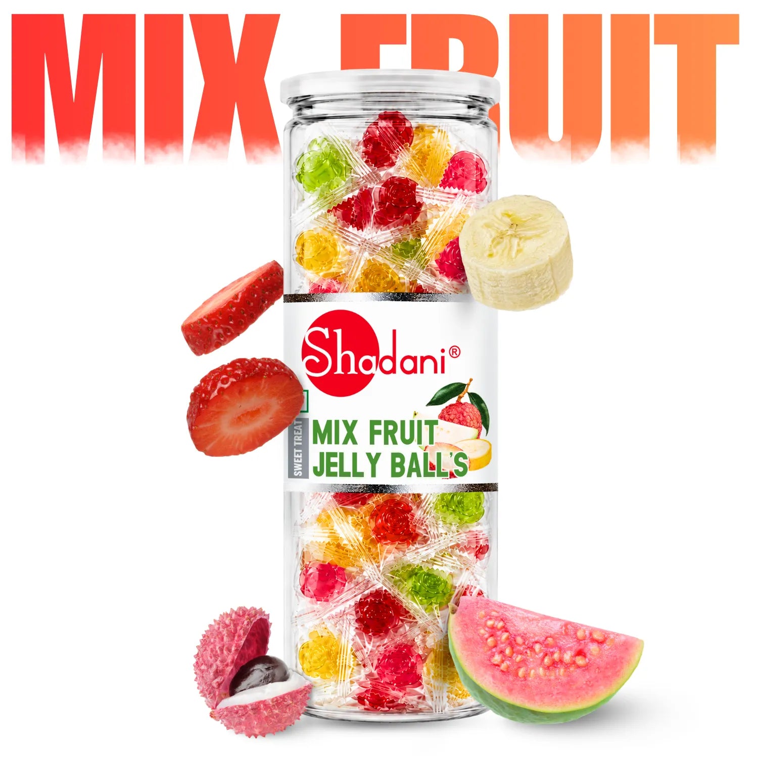 Mix Fruit Jelly Balls