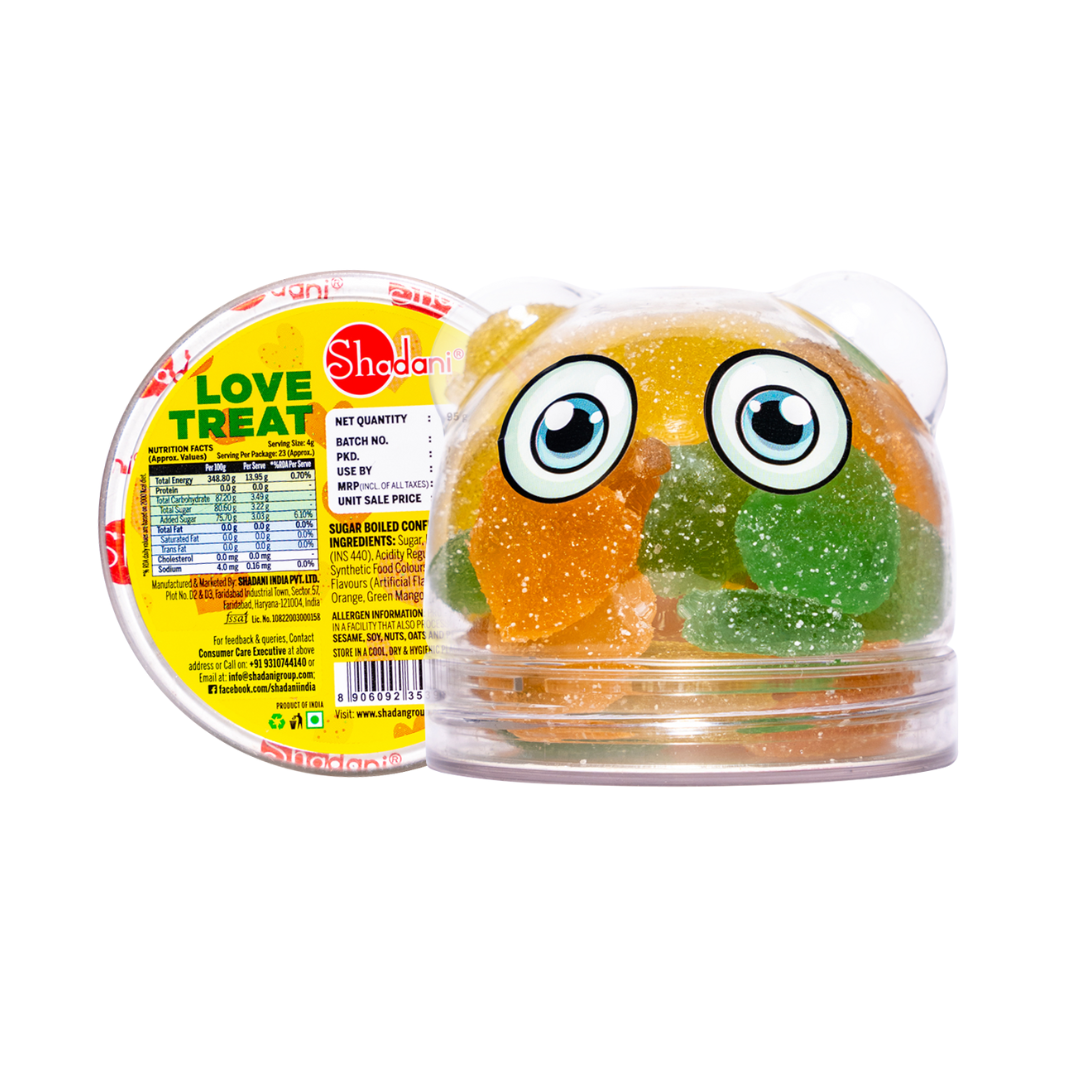 Mix Fruit Jelly In Bear Shape