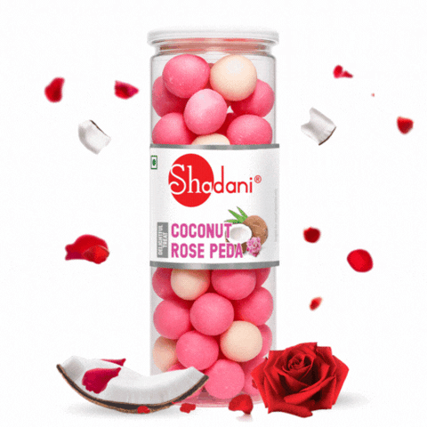 Coconut Rose Peda