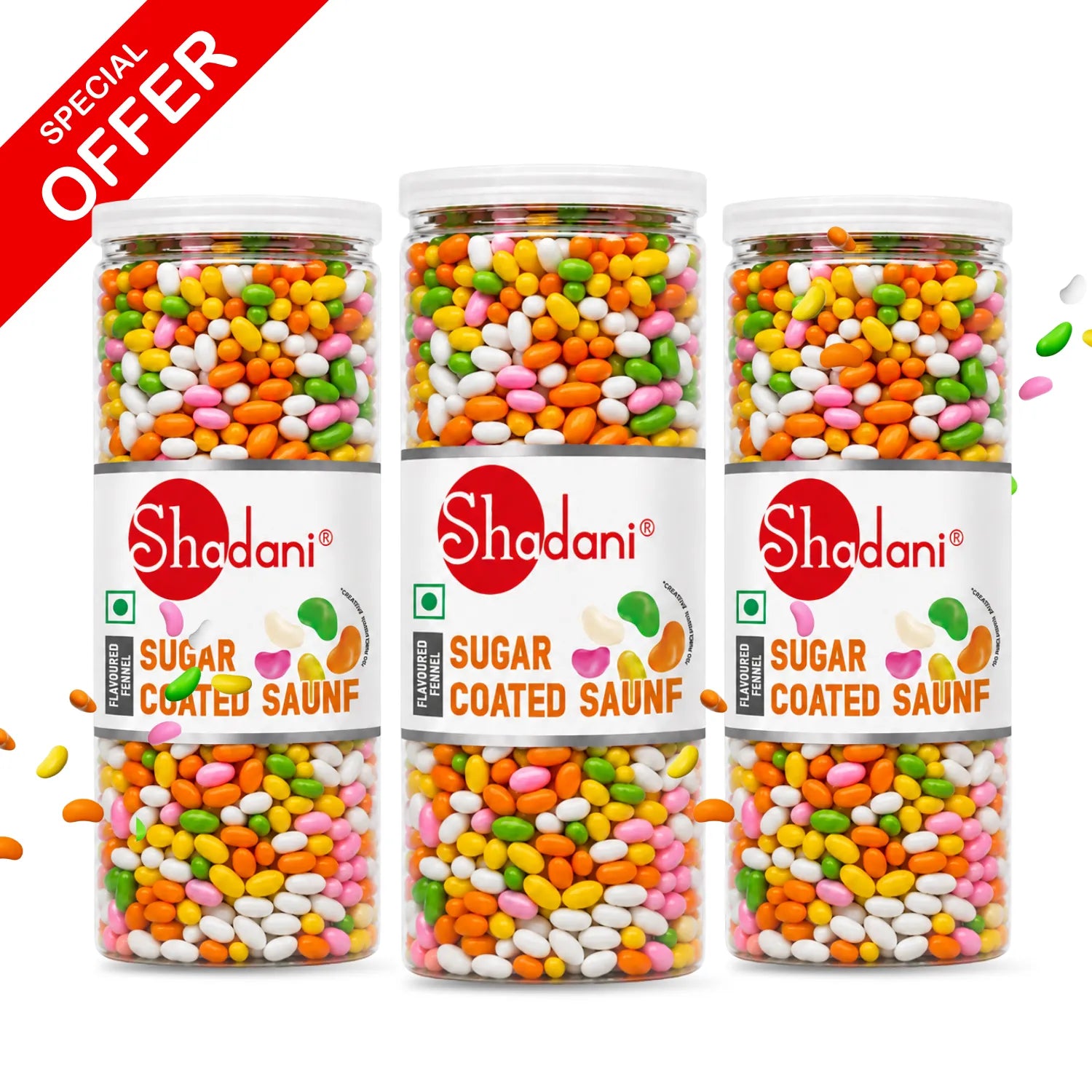 Sugar Coated Saunf (270g)