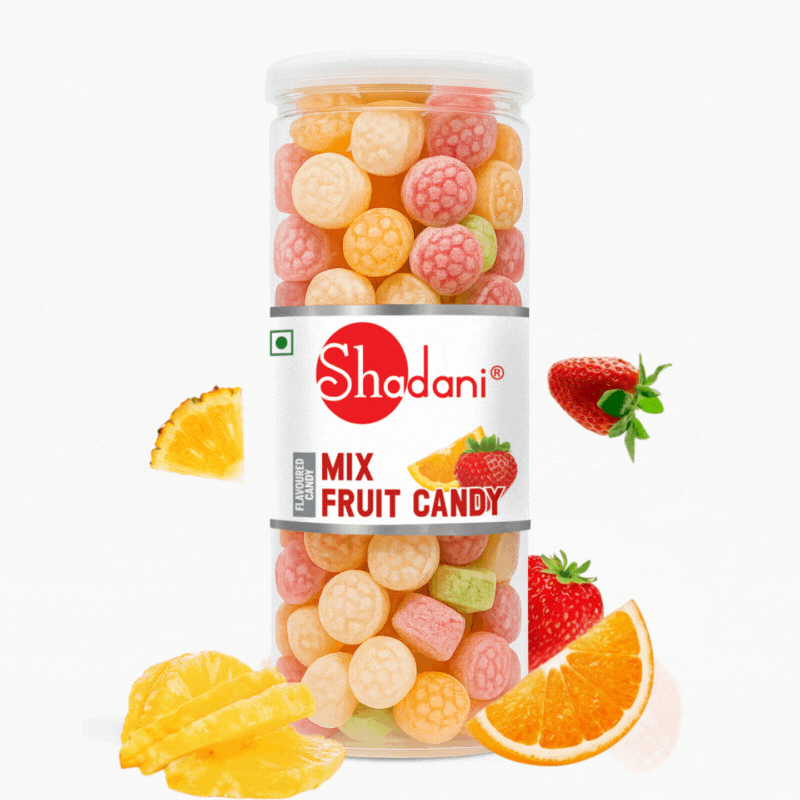 Mix fruit candy