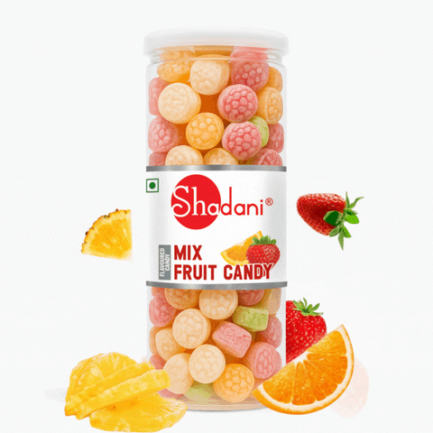 Mix fruit candy