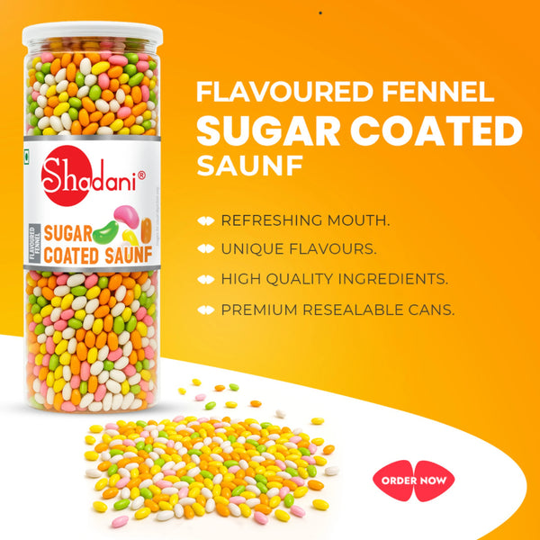 Sugar Coated Saunf (270g)