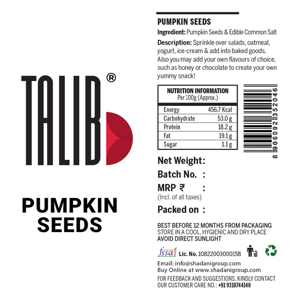 Talib Pumpkin Seeds (60g)
