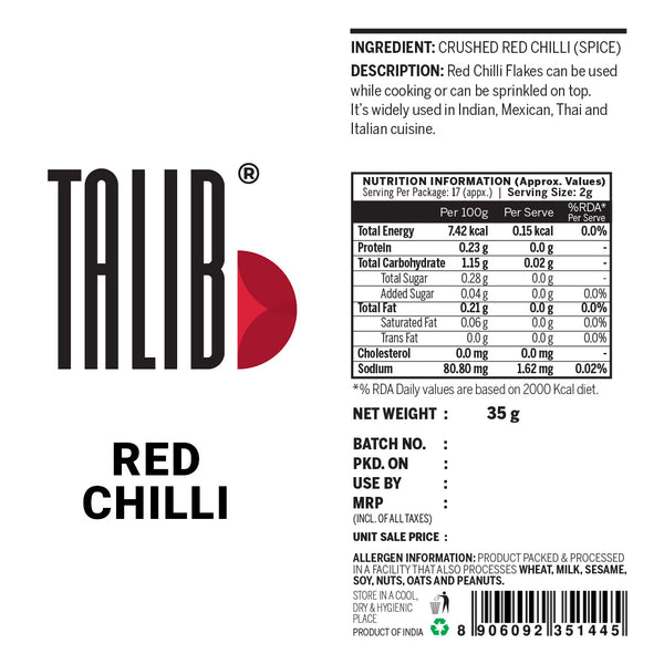Red Chilli Flakes