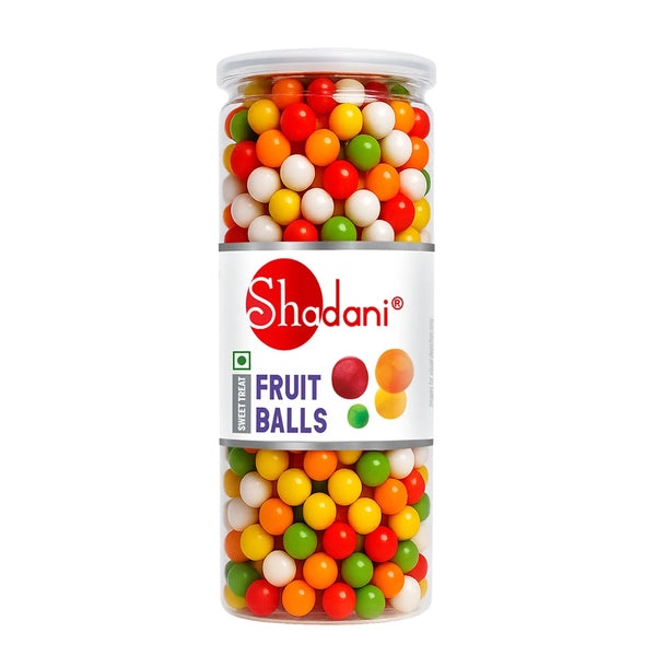 Shadani Fruit Balls Sweet Treat can 