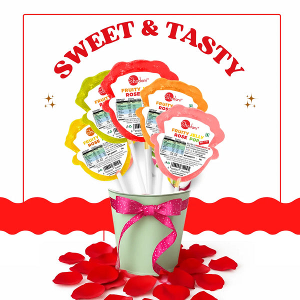 Rose Jelly Pop (Pack of 10)