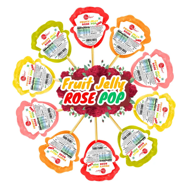 Rose Jelly Pop (Pack of 10)